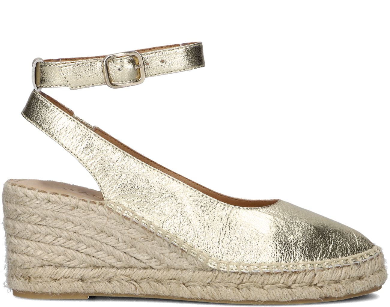 Ayana Espadrilles
Dames Yu669, Maat: 41, Materiaal: Leer, Kleur: Goud