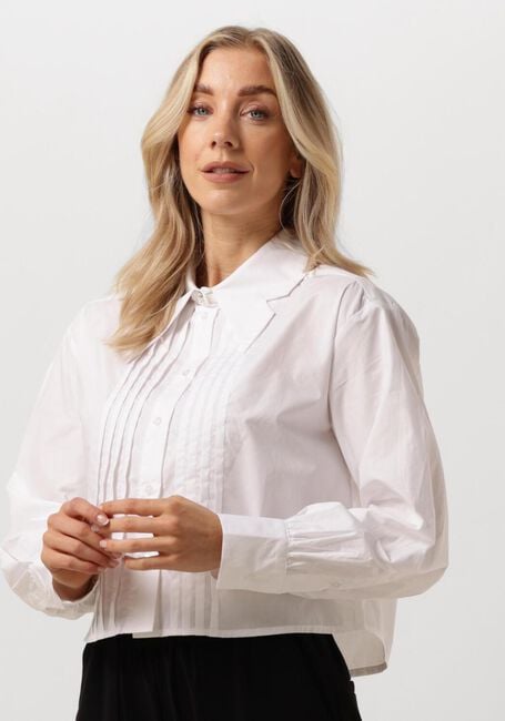 Witte BRUUNS BAZAAR Blouses CERASTIUM FERUZ SHIRT - large