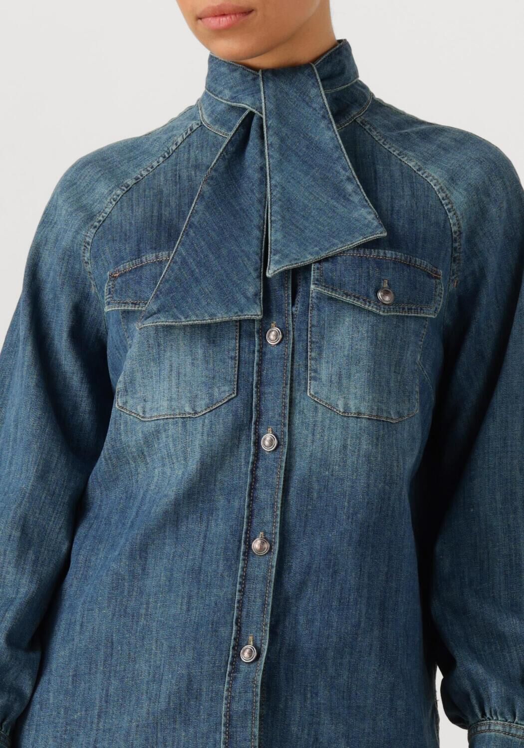 Blauwe LUISA CERANO Blouses 228591/3474 - large