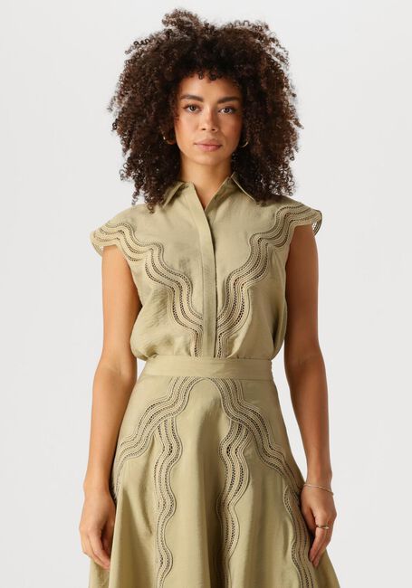 Beige COPENHAGEN MUSE Top COLE SHIRT - large