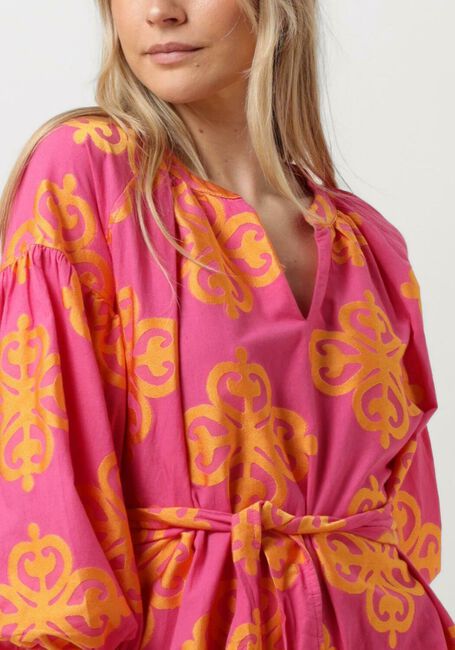 Roze NEMA Midi jurk N015 - large