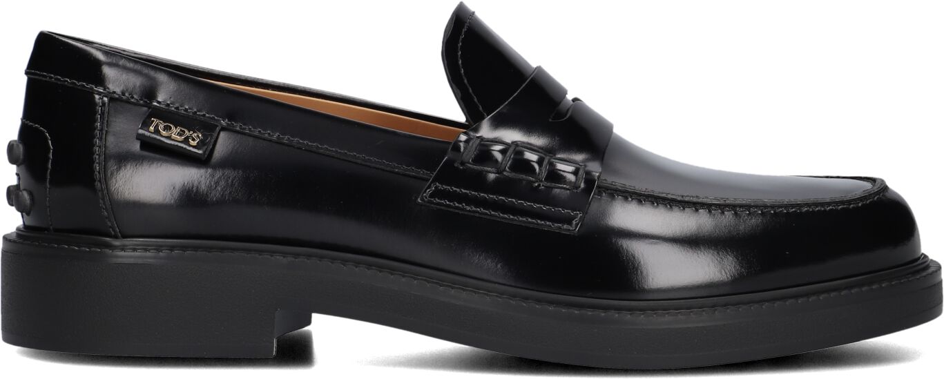 Tod's Loafers
Dames Led Penny Loafer, Maat: 40, Materiaal: Lakleer, Kleur: Zwart