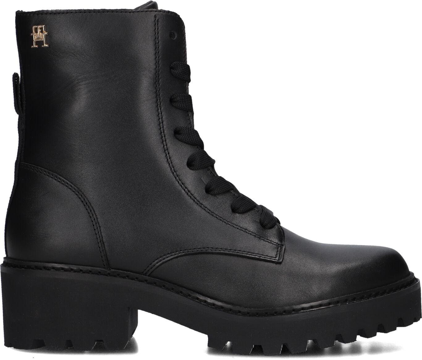 Tommy Hilfiger Boots
Dames Chic Mid Heell, Maat: 38, Materiaal: Leer, Kleur: Zwart
