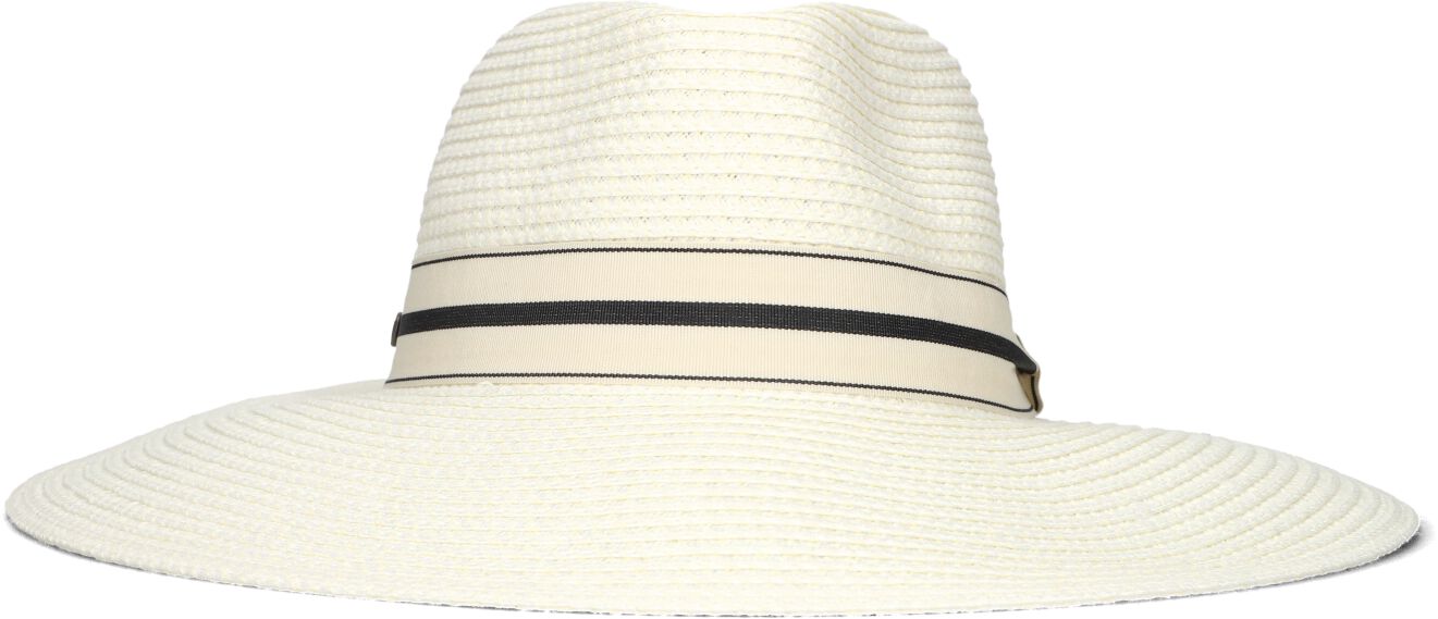 House of Ord Hoed
Dames Carla Fedora, Maat: M/L, Materiaal: Papierstro, Kleur: Wit afbeelding 1