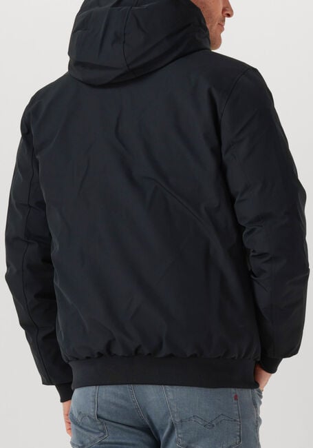 Donkerblauwe AIRFORCE Jack HOODED REVERSIBLE JACKET - large
