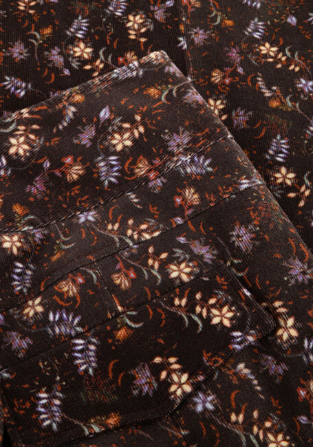 Bruine DOROTHEE SCHUMACHER Flared broek FLORAL STATEMENT - large