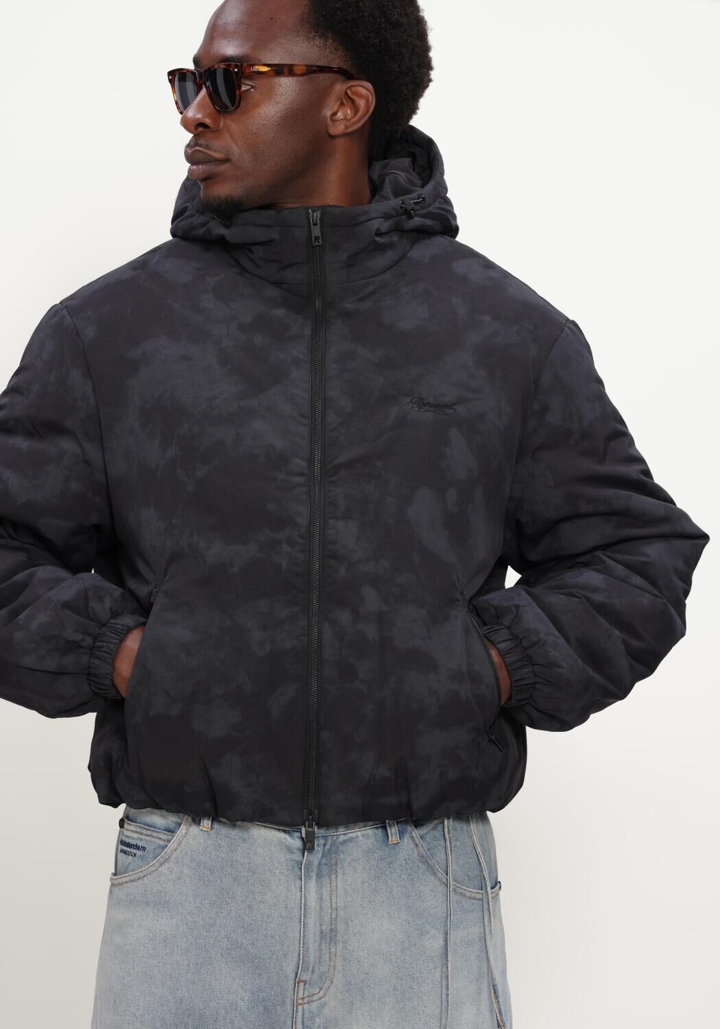 Zwarte REPRESENT Gewatteerde jas CYCLONE JACKET - large