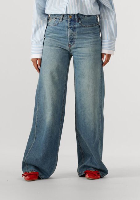Lichtblauwe LOIS JEANS Straight leg jeans SKATER LOOSE - large