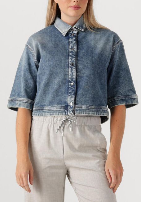 Blauwe MARC CAIN SPORTS Blouses ZS 51.12 D03 - large