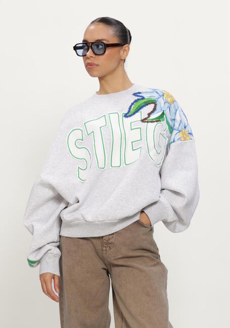 Grijze STIEGLITZ Truien/vesten ELIZA - large