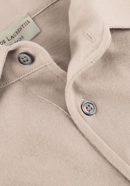 Beige FILIPPO DE LAURENTIIS Trui POLO ML PARAMONTURA R.MERINO - large