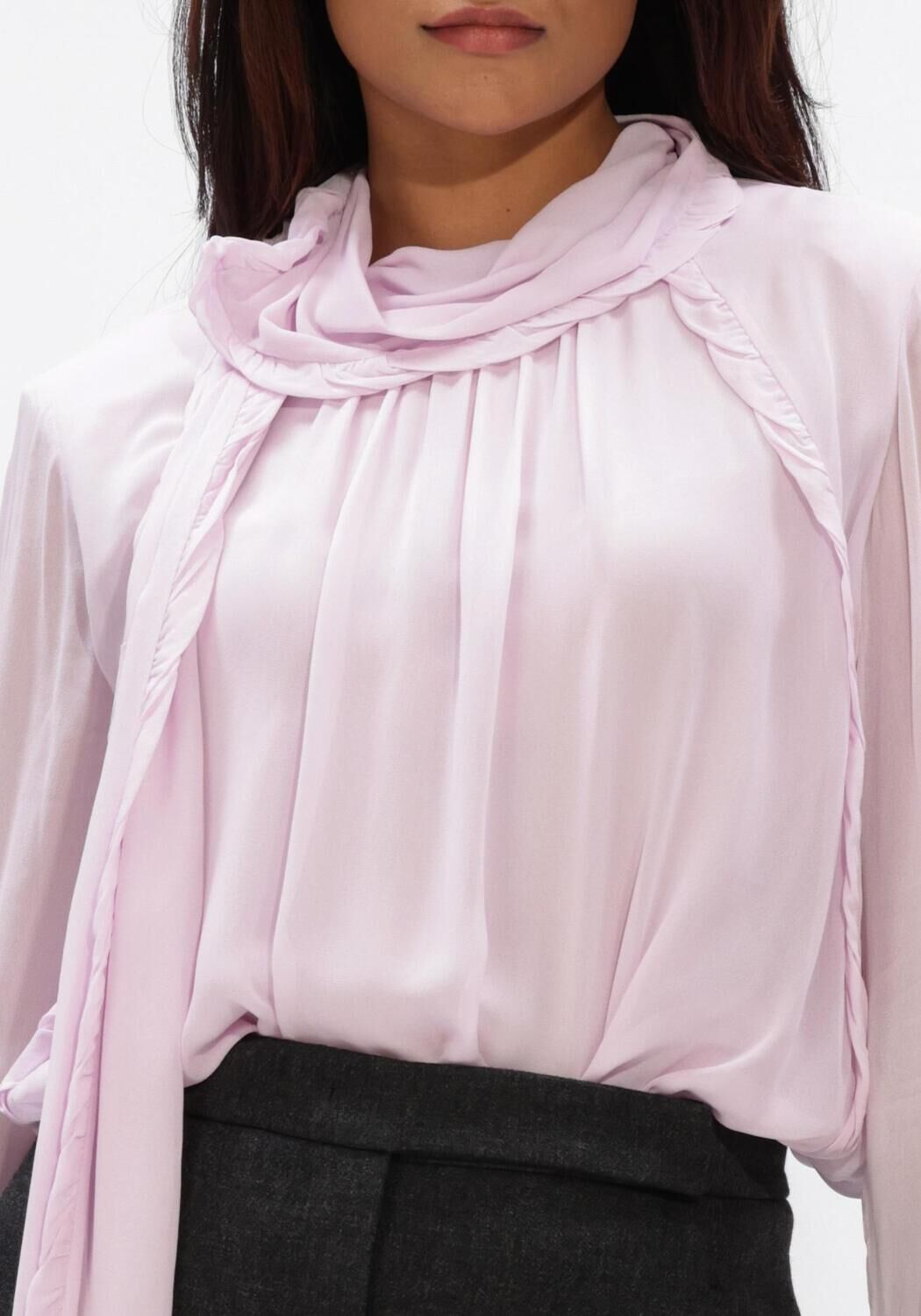 Lila DOROTHEE SCHUMACHER Blouses SHEER TWIST BLOUSE - large