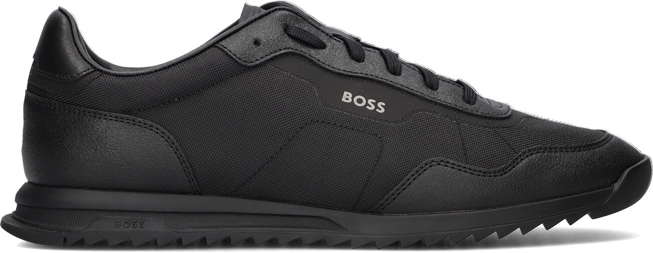 Boss Lage Sneakers Heren Zayn Lowp, Maat: 39, Materiaal: Textiel, Kleur: Zwart