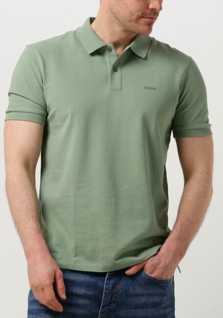 Groene BOSS BLACK Polo PALLAS - large