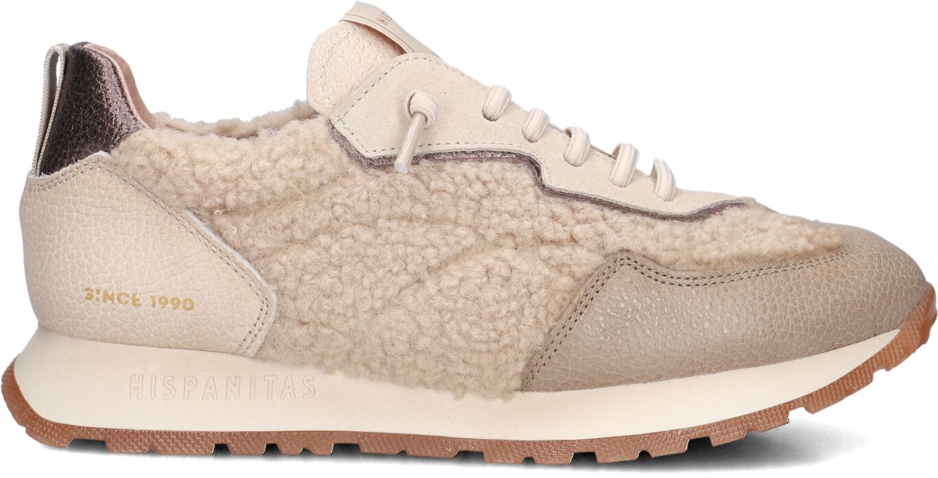 HISPANITAS Lage Sneakers Dames Hi254209 Maat: 41 Materiaal: Textiel Kleur: Beige