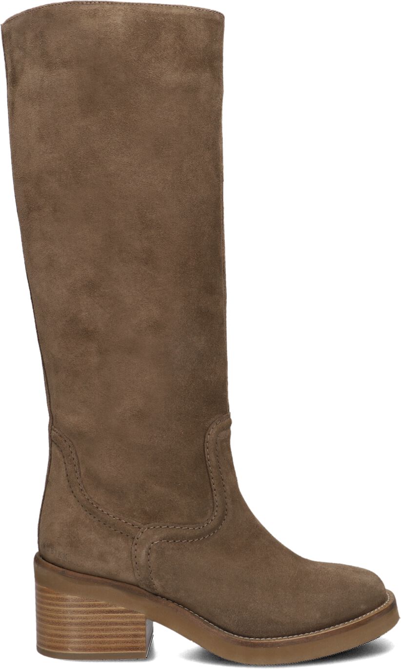 Nubikk Hoge Laarzen Dames Cassie Boot Sue, Maat: 37, Materiaal: Suède, Kleur: Bruin