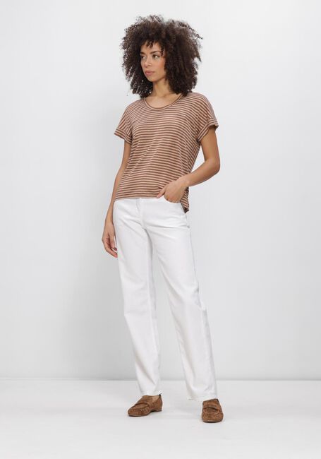 Witte LUISA CERANO Straight leg jeans STRAIGHT DENIM MIT DOPPELBAND - large