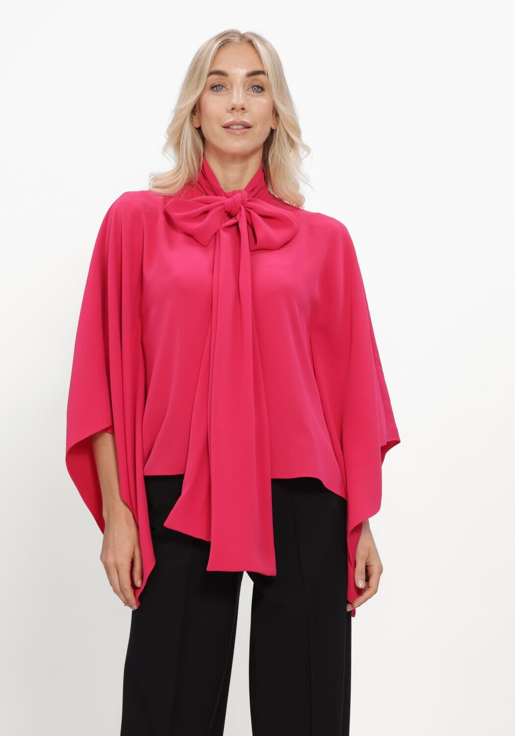 Fuchsia NATAN Top TOP 3/4 SLEEVED TOP - large