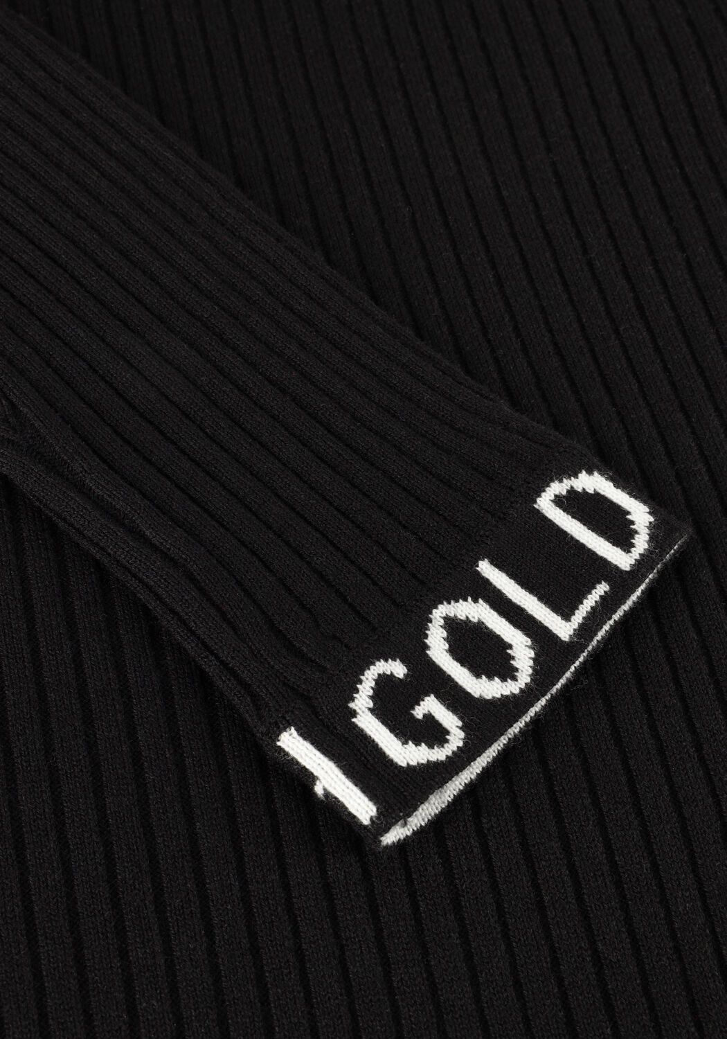 Zwarte GOLDBERGH Coltrui MIRA LONG SLEEVE KNIT SWEATER - large