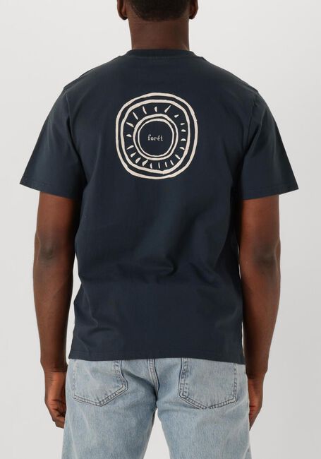 Donkerblauwe FORÉT T-shirt NOVA T-SHIRT - large