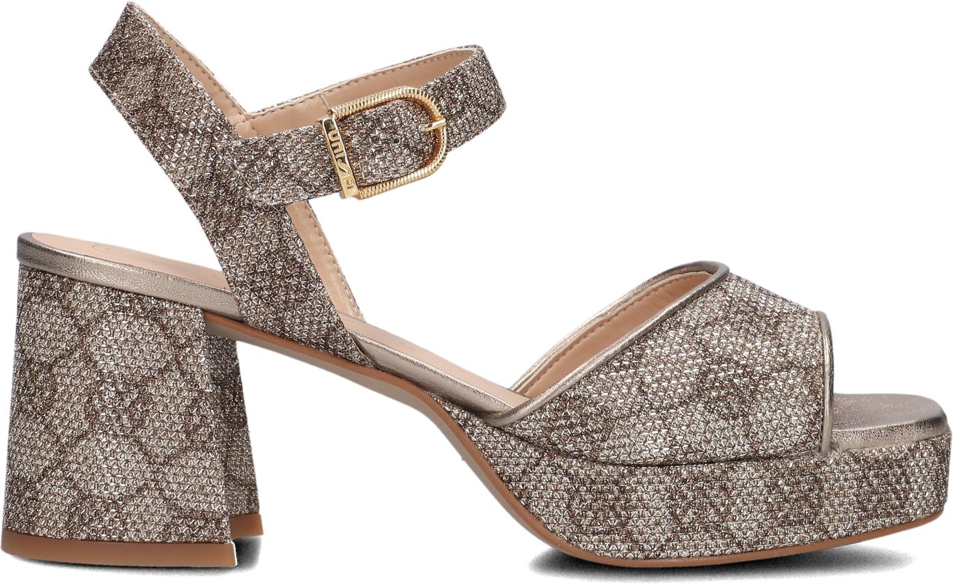 Unisa Sandalen
Dames Ney_24, Maat: 39, Materiaal: Leatherlook, Kleur: Goud
