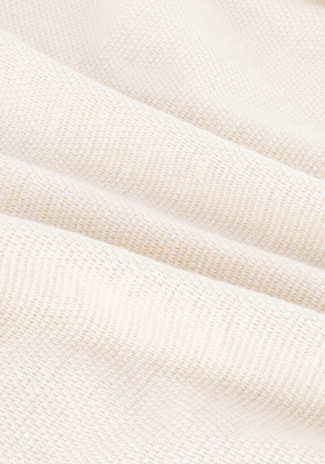 Ecru PROFUOMO Trui STRUCTURE CREW NECK - large