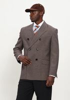 Bruine AMI PARIS Colberts DOUBLE BREASTED BOXY FIT BLAZER