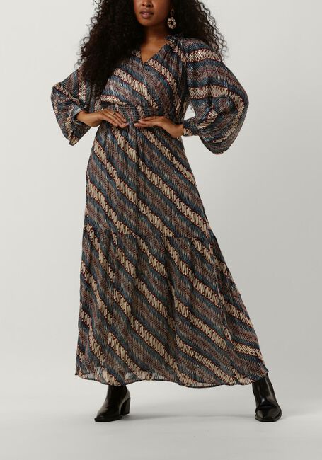 Multi IBANA Maxi jurk DONNA PRINT LUREX - large