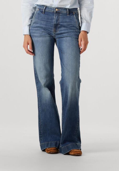 Blauwe 7 FOR ALL MANKIND Flared jeans MODERN DOJO TROUSER ROYALTY WITH CARPENTER DETAILS - large