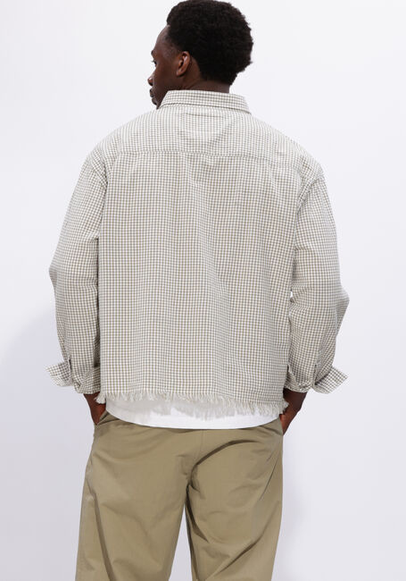 Zand BRAM'S FRUIT Casual overhemd DISTRESSED FARMER'S SHIRT LS - large