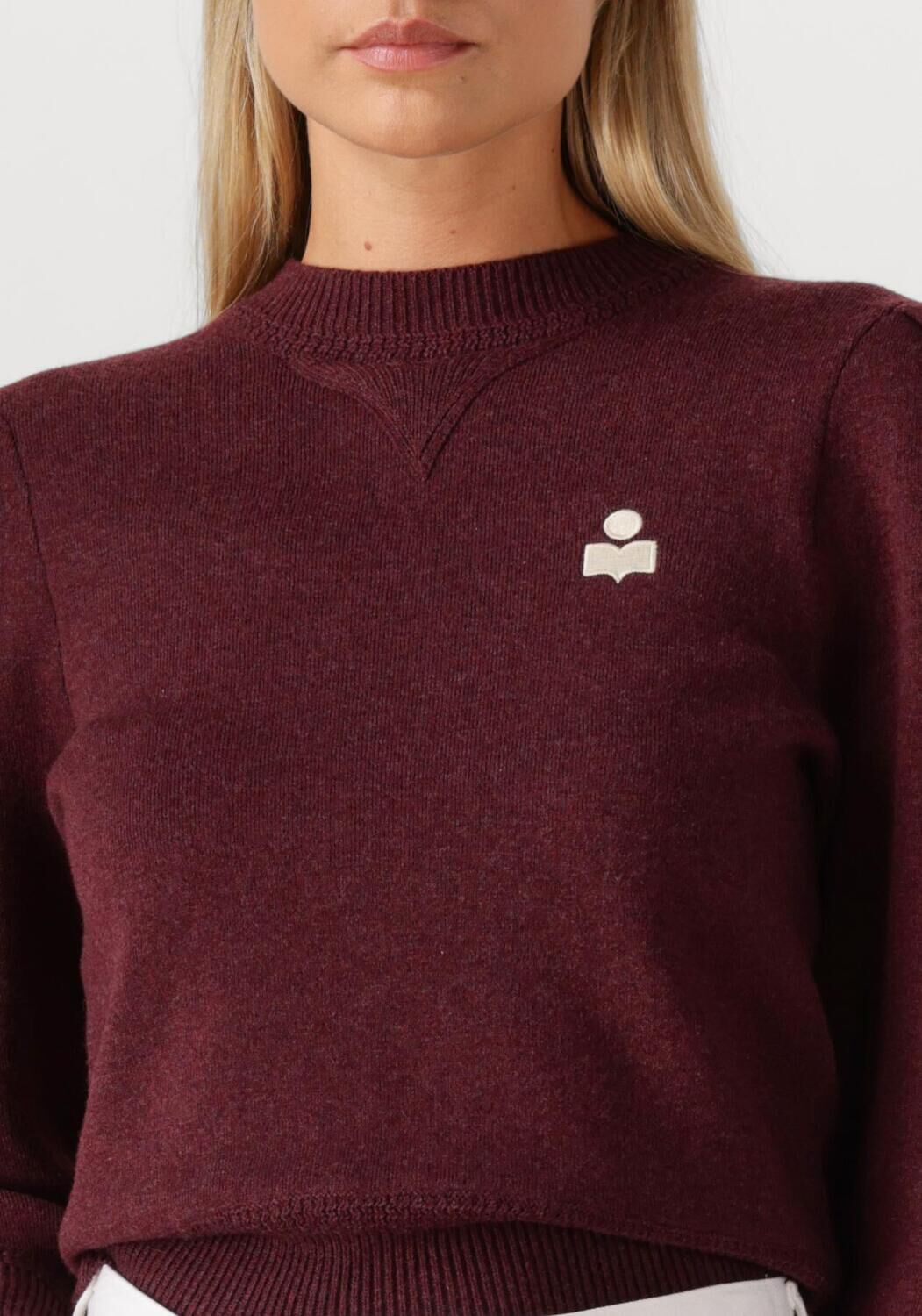 Bordeaux MARANT ETOILE Trui KELAYA-GZ 23APU0039FA - large