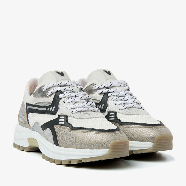 Grijze VIA VAI Lage sneakers DANAE NOAH - large