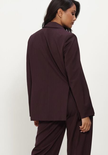 Bordeaux FORTE FORTE Blazer GRAIN DE POUDRE DOUBLEBREASTED SMOKING JACKET - large