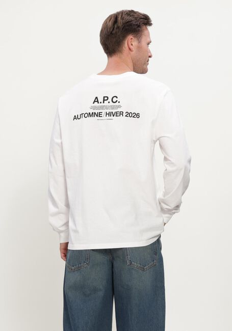 Ecru APC T-shirt T-SHIRT MANCHES LONGUES APC HIVER 26 - large