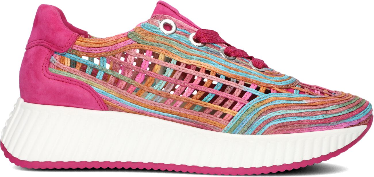 Softwaves Lage Sneakers Dames Ariana, Maat: 36, Materiaal: Leer, Kleur: Roze