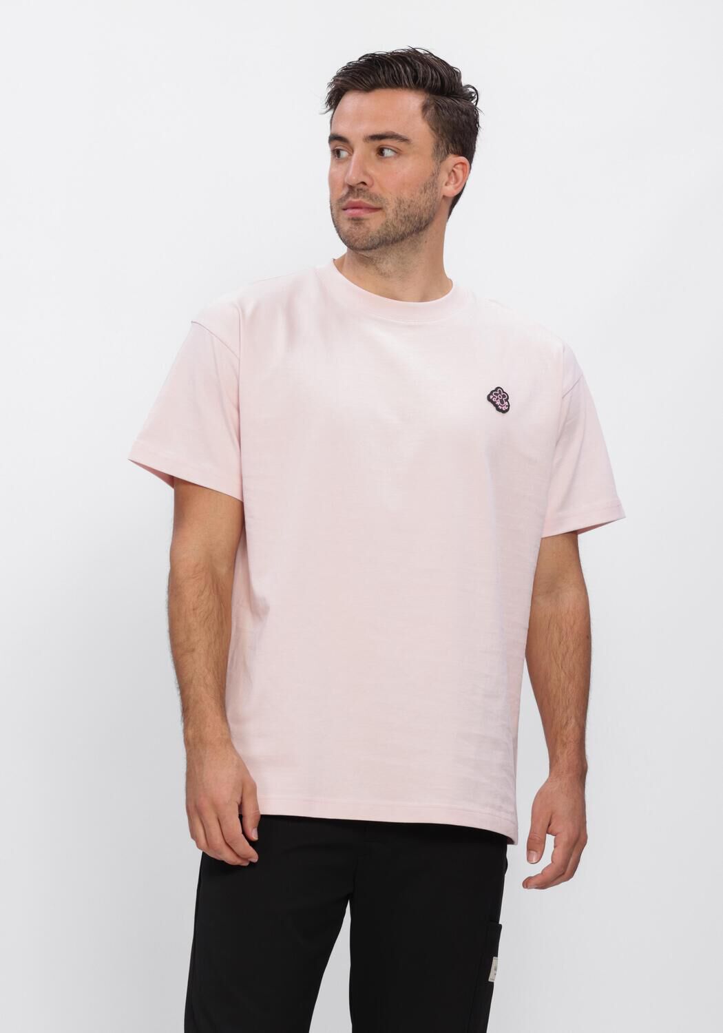 Roze FLANEUR T-shirt RUBBER BLOSSOM T-SHIRT - large