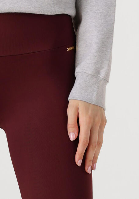 Bordeaux DEBLON SPORTS Legging CLASSIC LEGGINGS HIGH WAISTBAND - large
