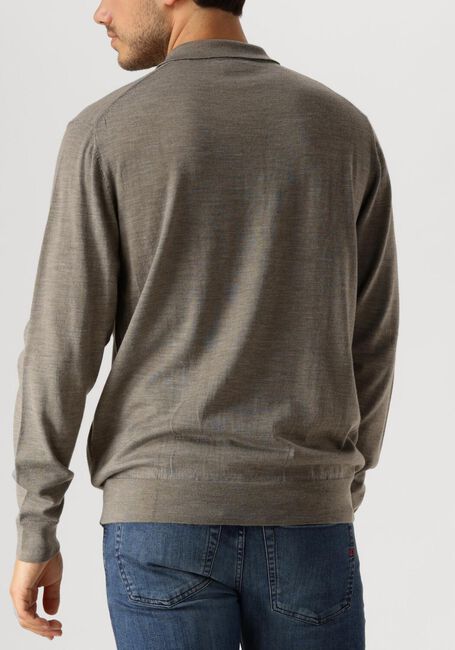 Groene PROFUOMO Polo POLO LONG SLEEVE - large