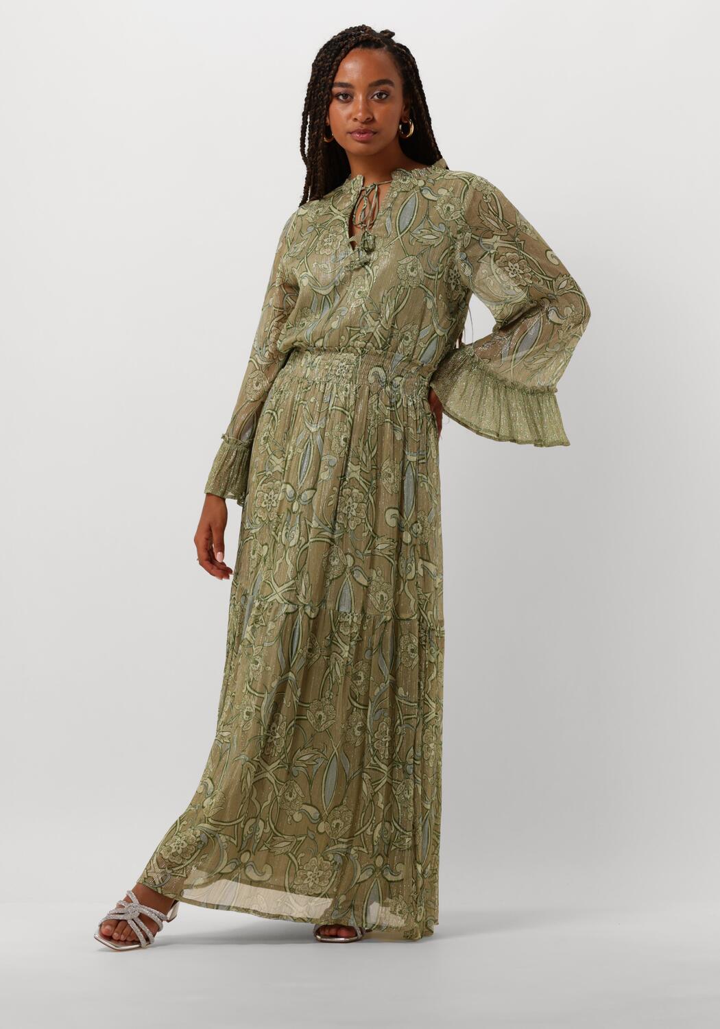 Groene IBANA Maxi jurk DONSTON Assem